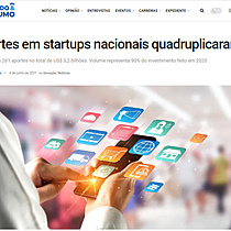 Aportes em startups nacionais quadruplicaram